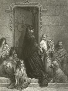 Liefdadigheid door Gustave Dore