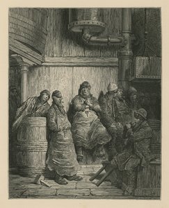 Barclay Perkins brouwerijarbeiders door Gustave Dore