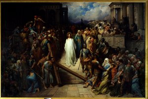Christus verlaat de priester door Gustave Dore
