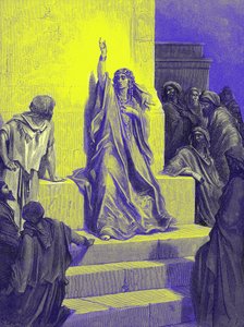 Deborahs triomflied - Bijbel door Gustave Dore