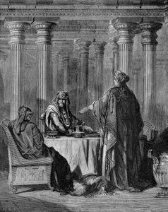Esther beschuldigt Haman door Gustave Dore