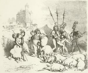Feodaal gebruik door Gustave Dore