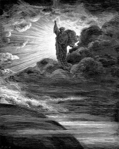 God creëert licht