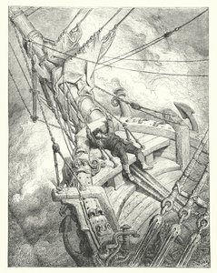 Gustave Doré illustratie voor Coleridge