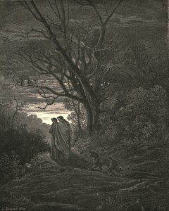 Hij, zodra hij zag dat ik huilde door Gustave Dore
