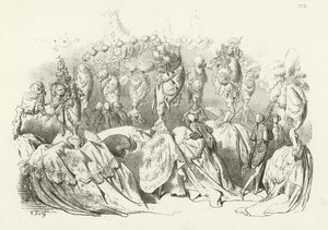 Hoofdtooien in het Regeer van Lodewijk XVI door Gustave Dore