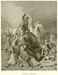 Huniades bij Belgrado door Gustave Dore