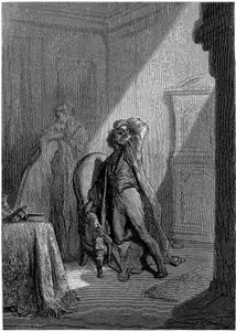 Illustratie door Gustave Dore (1832-1883) voor Edgar Allan Poe