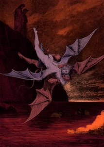 Illustratie voor De Goddelijke Komedie - Hel (La Divina Commedia, L