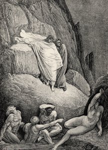 Illustratie voor De Goddelijke Komedie - Hel (La Divina Commedia, L