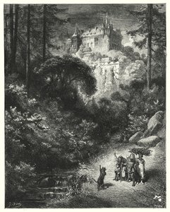 De Gelaarsde Kat door Gustave Dore