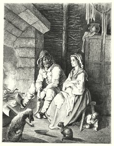 Le Petit Poucet (gravure) door Gustave Dore