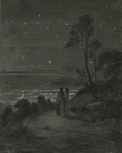 Nu was de dag aan het vertrekken, ca. 1890 door Gustave Dore