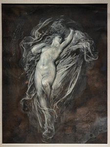 Paolo en Francesca da Rimini in de Hel, voor 1861