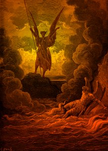 Paradise Lost: Satan en Beëlzebub door Doré