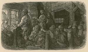Koffiehuis Petticoat Lane door Gustave Dore