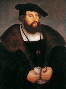 Portret van Christiaan II van Denemarken, koning van Denemarken, Noorwegen en Zweden door Gustave Dore