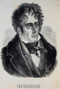 Portret van François-René, burggraaf de Chateaubriand
