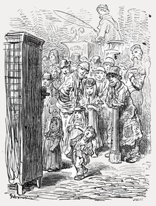 Punch en Judy door Gustave Dore