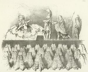 Racine opgevoerd voor het hof van Versailles 1695 door Gustave Dore
