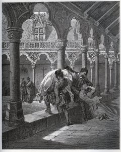 Verhaal van Don Fernand; hij haalt Luscinde uit het klooster waar ze haar toevlucht had gezocht - uit 