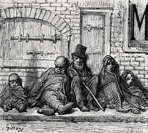 Dakloos!, 1872
