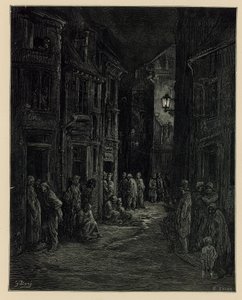 Sloppenwijken door Gustave Dore