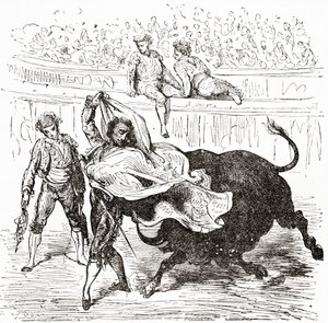 Spanje. Uit Leven en Herinneringen van Gustave Dore, gepubliceerd 1885. door Gustave Dore
