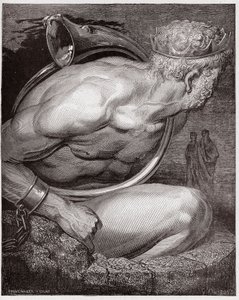 De Goddelijke Komedie, Inferno, Canto 31: Nimrod van de reuzen - door Dante Alighieri (1265-1321) - Illustratie door Gustave Doré (1832-1883) door Gustave Dore