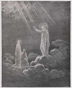 Paradiso, Canto 8: Charles Martel spreekt Dante en Beatrice toe (Illustratie door Gustave Doré)