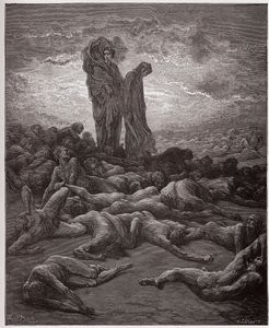 De Goddelijke Komedie (La Divina Commedia), Purgatorio, Canto 20: De zielen van de gierigen - door Dante Alighieri (1265-1321) - Illustratie door Gustave Doré (1832-1883) door Gustave Dore