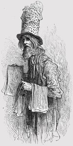 De vliegenvangerverkoper, 1872 door Gustave Dore