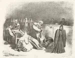 De Inquisitie - Marteling door Water (gravure)