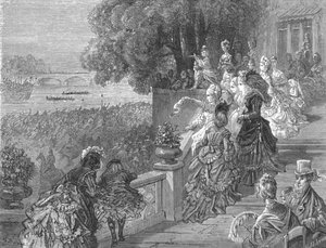 The Limes - Mortlake door Gustave Dore