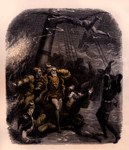 De storm - Shakespeare door Gustave Dore
