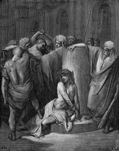 De geseling van Christus door Gustave Dore