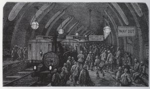 De arbeiderstrein door Gustave Dore