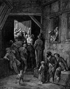 Gooi hem eruit, Ratcliff door Gustave Dore