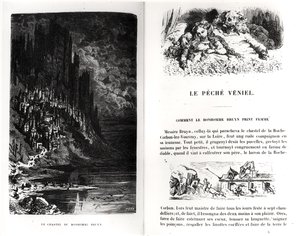 Twee geïllustreerde pagina