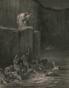 Waarom buig je zo gretig naar mij, ca. 1890 door Gustave Dore