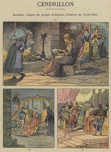 Assepoester (kleur litho) door Gustave Fraipont
