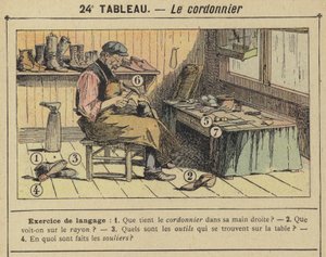 De schoenmaker door Gustave Fraipont