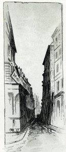 Uitzicht op de rue de l