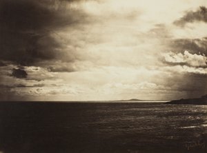 Bewolkte lucht, Middellandse Zee, 1857