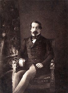 Louis Napoleon Bonaparte (1808-1873) toekomstige keizer Napoleon III, hier als 1e president van de Franse Republiek, foto door Gustave Le Gray