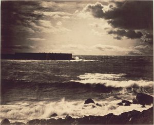 De grote golf, Sète door Gustave Le Gray