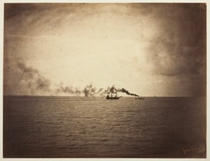 De Sleepboot door Gustave Le Gray