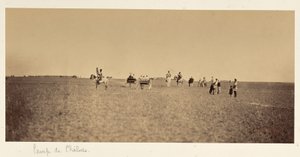 Bezoekers van het Camp de Châlons