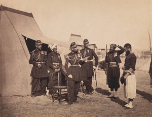 [Zouaven, Kamp de Châlons], 1857