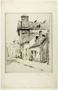 De apsis van St. Remy van Troyes
